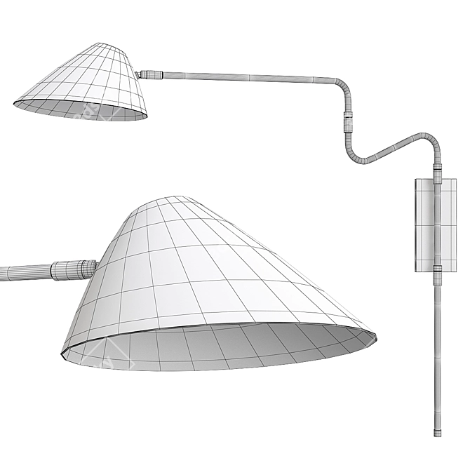 Elegant Atna 2013 Design Lamp 3D model image 2