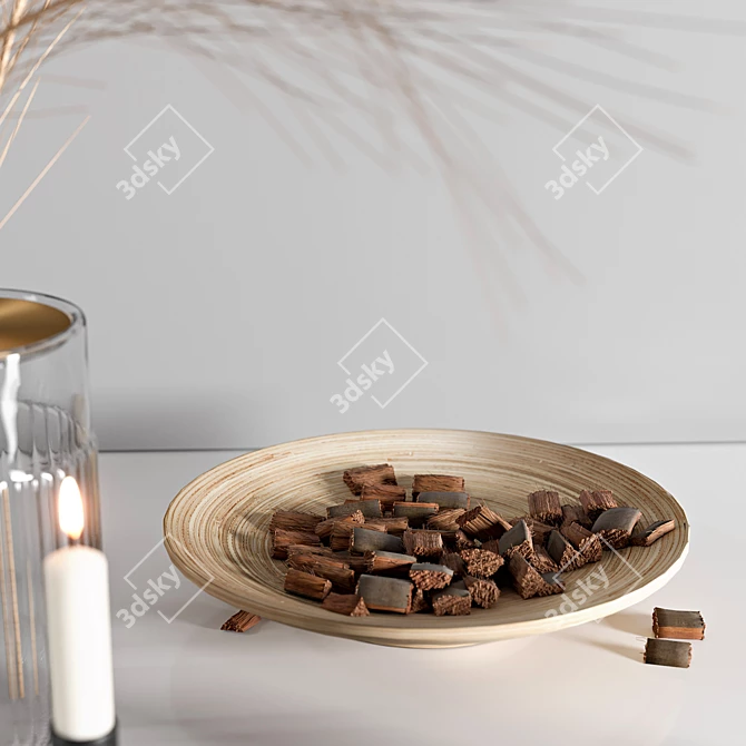 Modern Scandinavian Decor Set 3D model image 11