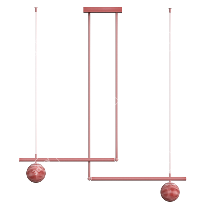 Barra 2 Light Fixing Bar - Modern Design 3D model image 3
