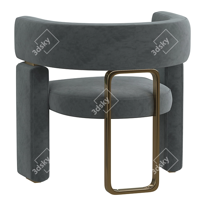 Elegant Margaret by Fendi 3D model image 2