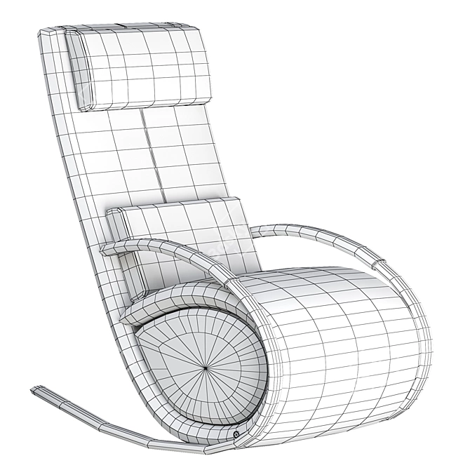 Modern Rim Chairs - 2015 Edition 3D model image 6