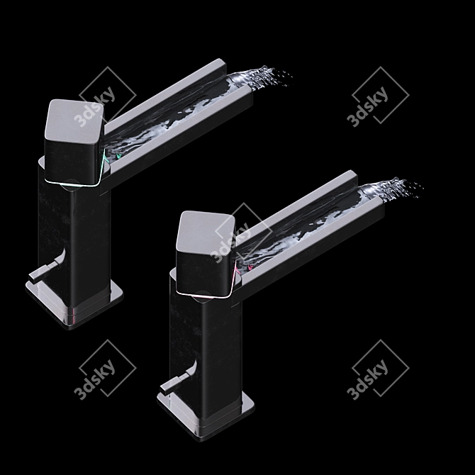 Elegant 50mm Faucet for Any Space 3D model image 5