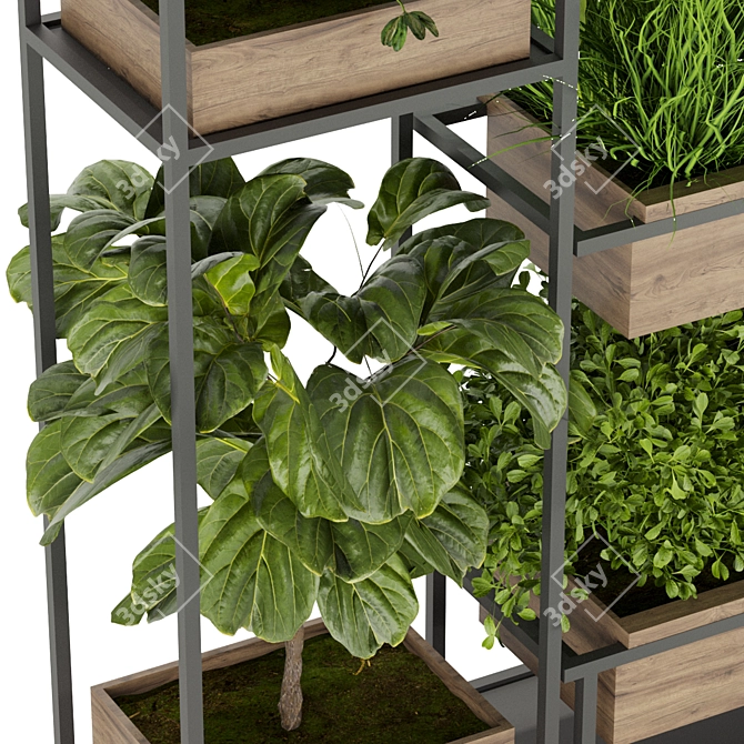 Leafy Elegance: Collection Plant Vol 296 3D model image 4