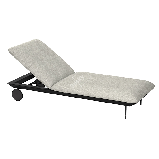 Elevate Your Lounge: Senja Lounger 3D model image 5