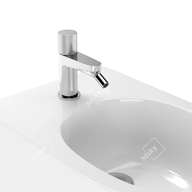Italian Valdama WC/Bidet Set 3D model image 4