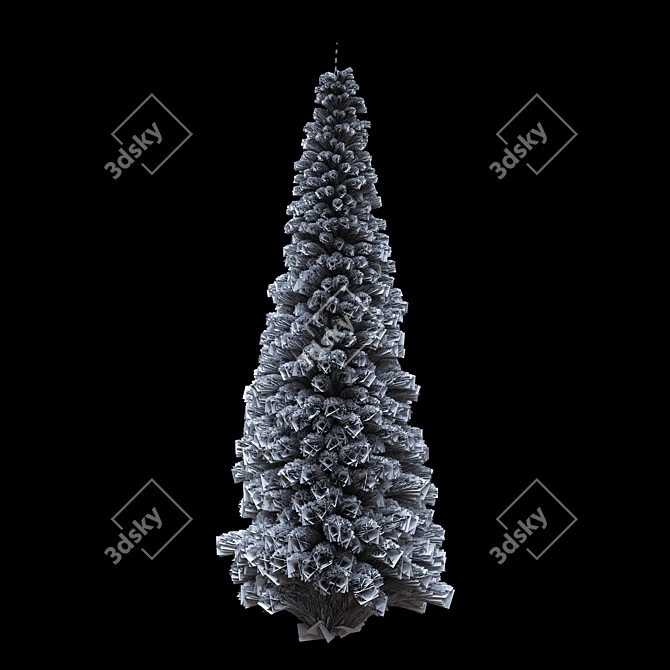 Futuristic Tree Sculpture: Corona Render 6, 3DS Max 2016, FBX Export 3D model image 3