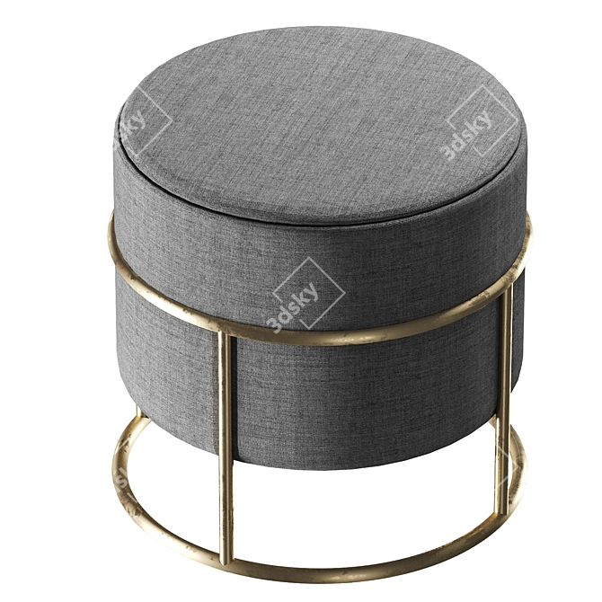 Versatile Ottoman by Lets Loft 3D model image 2