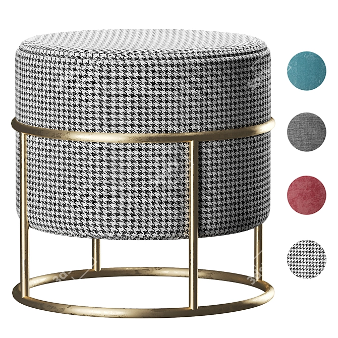 Versatile Ottoman by Lets Loft 3D model image 4
