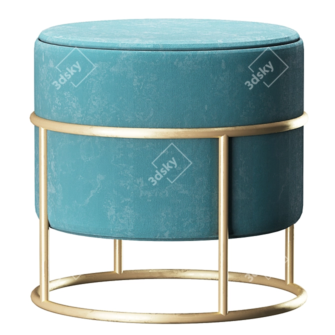 Versatile Ottoman by Lets Loft 3D model image 7