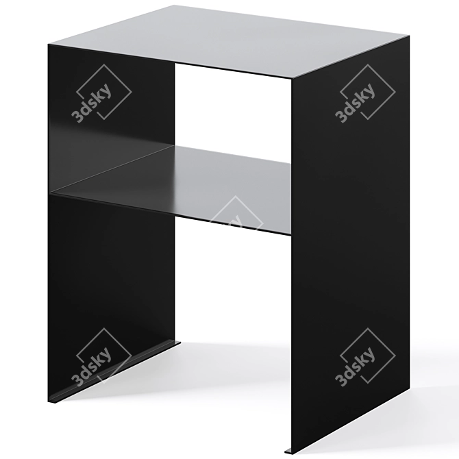  House Doctor Side Table FARI: Sleek & Stylish Black Accent 3D model image 1