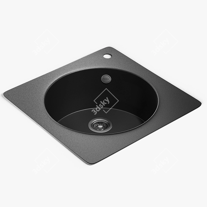 Blanco Artago 6: Stylish Compact Sink 3D model image 1