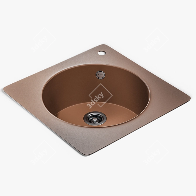 Blanco Artago 6: Stylish Compact Sink 3D model image 3