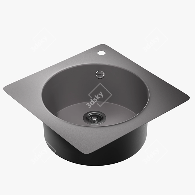 Blanco Artago 6: Stylish Compact Sink 3D model image 8