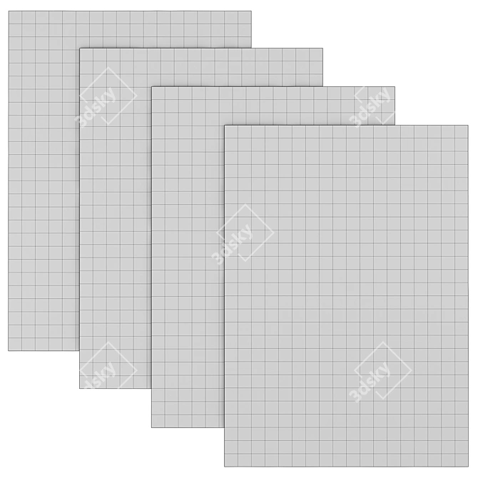 Contemporary Floor Coverings 3D model image 3