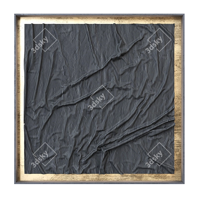 Modern Art Wall Frame Set 3D model image 3