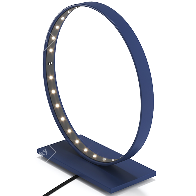 Sleek Nano Table Lamp: Modern Design Illuminate 3D model image 3