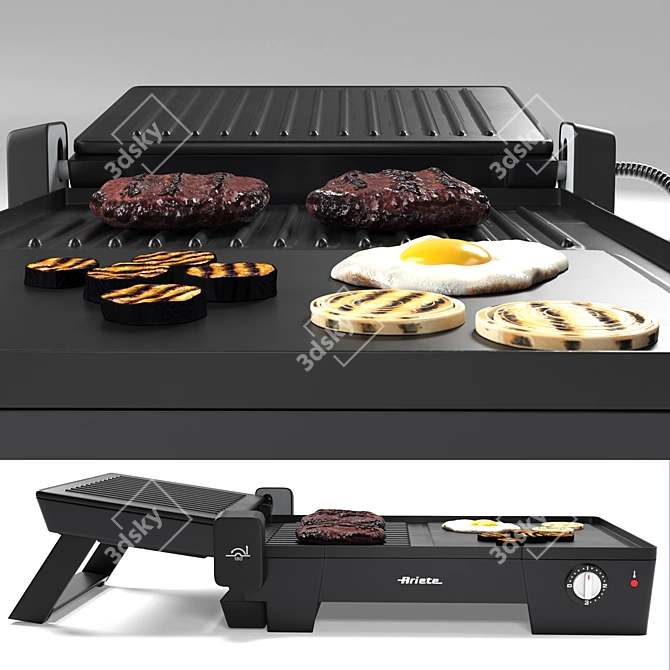 Ariete 3-in-1 Multi Grill 3D model image 1