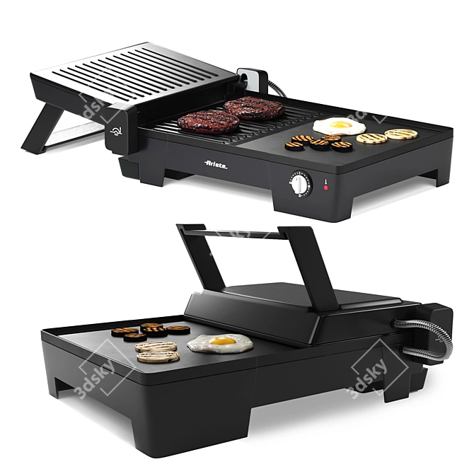 Ariete 3-in-1 Multi Grill 3D model image 3