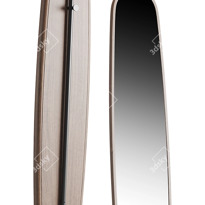 Elegant Ekero Mirror: Sleek Design & Superior Craftsmanship 3D model image 3