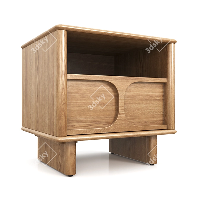 Stylish Wes Children's Furniture Set 3D model image 12