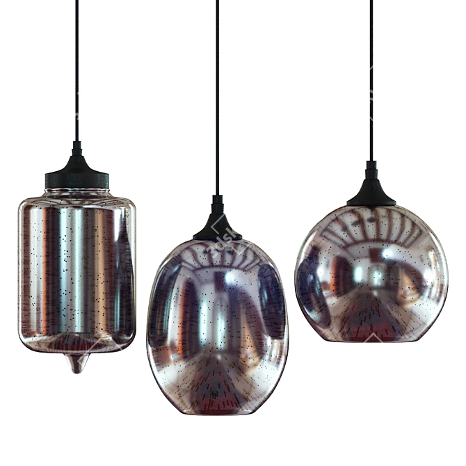 Arte Lamps MIRAGGIO Pendant Lights 3D model image 1