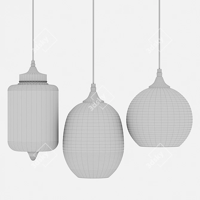 Arte Lamps MIRAGGIO Pendant Lights 3D model image 6