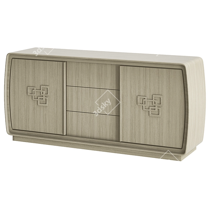 Sleek Narciso Sideboard: Modern Elegance in Your Space 3D model image 1