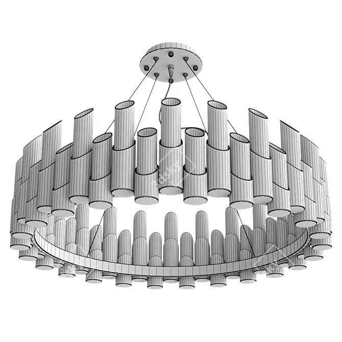 Luna: 100cm Diameter Coffee Table 3D model image 3