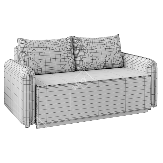 Stylish Xanthi Sofa: Perfect for Any Space 3D model image 3