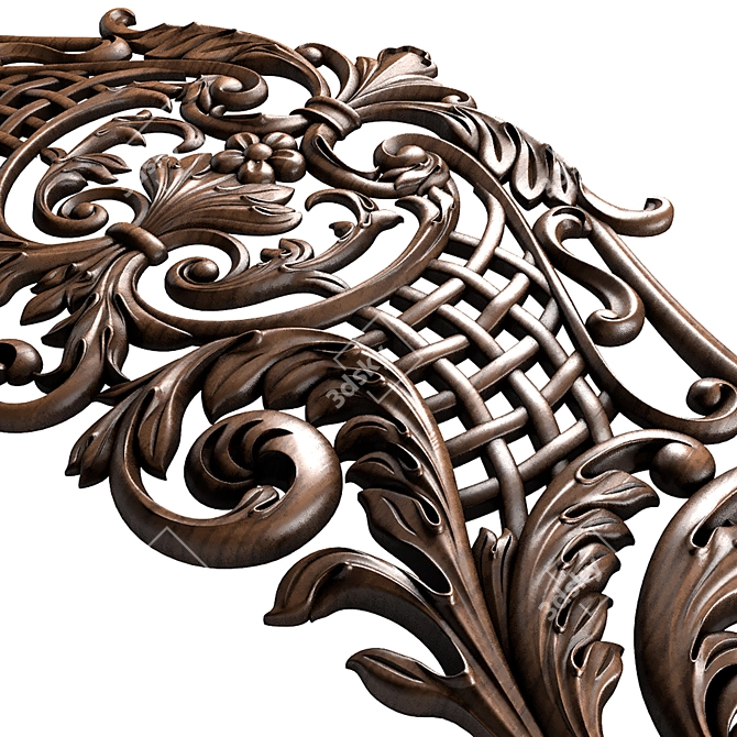 Decor Wood CNC-Cut Model: 115065 3D model image 2