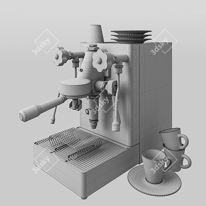 Lelit Mara X: Compact Espresso Powerhouse 3D model image 10