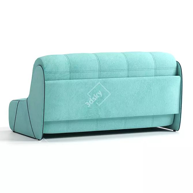 Bergen Azure: Stylish Rio Sofa 3D model image 2