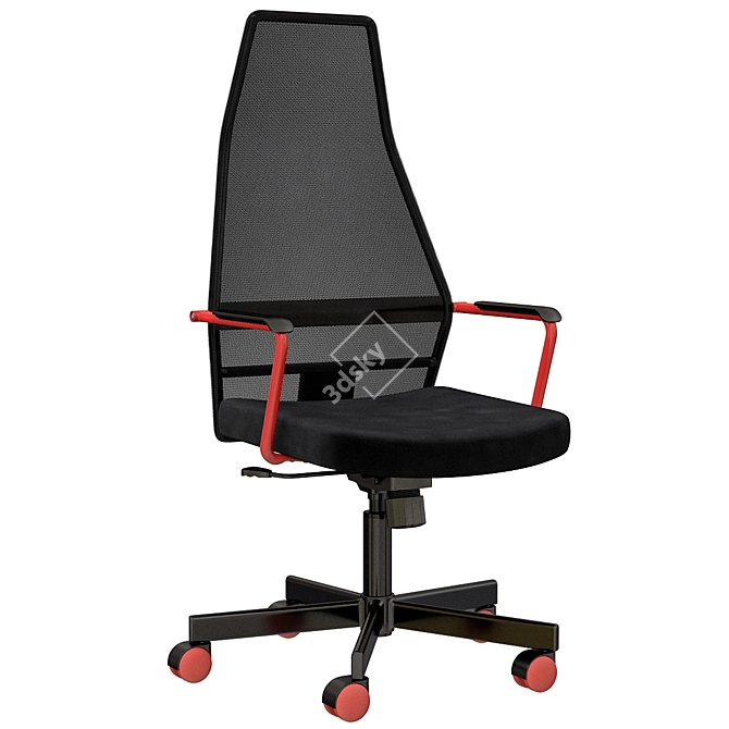 Ultimate Gaming Chair - Huvudspelare 3D model image 1