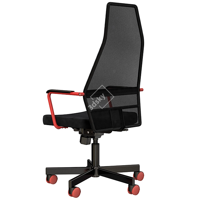 Ultimate Gaming Chair - Huvudspelare 3D model image 2