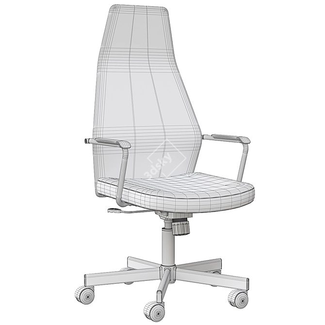 Ultimate Gaming Chair - Huvudspelare 3D model image 3