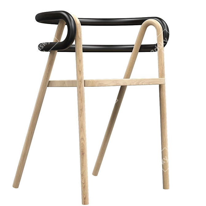 Realistic Chair Model | 3D Max 2014 & FBX Formats 3D model image 1