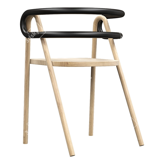 Realistic Chair Model | 3D Max 2014 & FBX Formats 3D model image 2