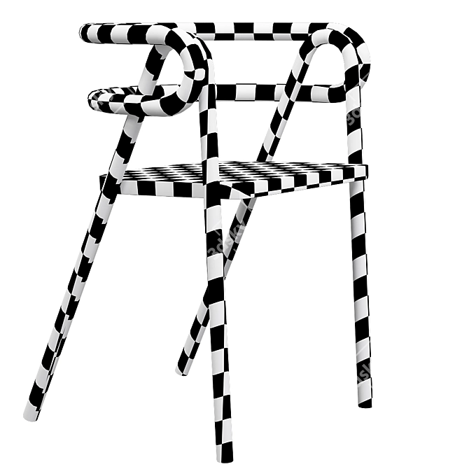 Realistic Chair Model | 3D Max 2014 & FBX Formats 3D model image 7