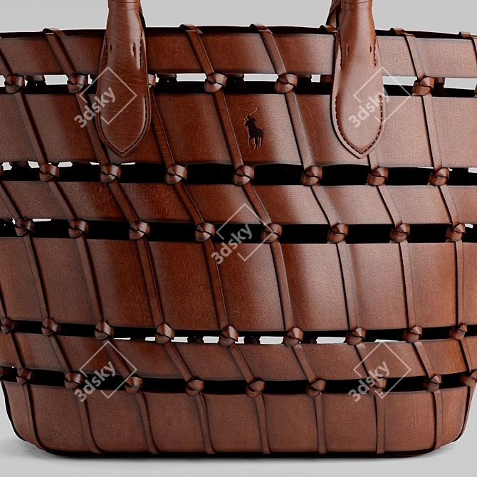 Luxury RL Bag - Timeless Elegance 3D model image 4