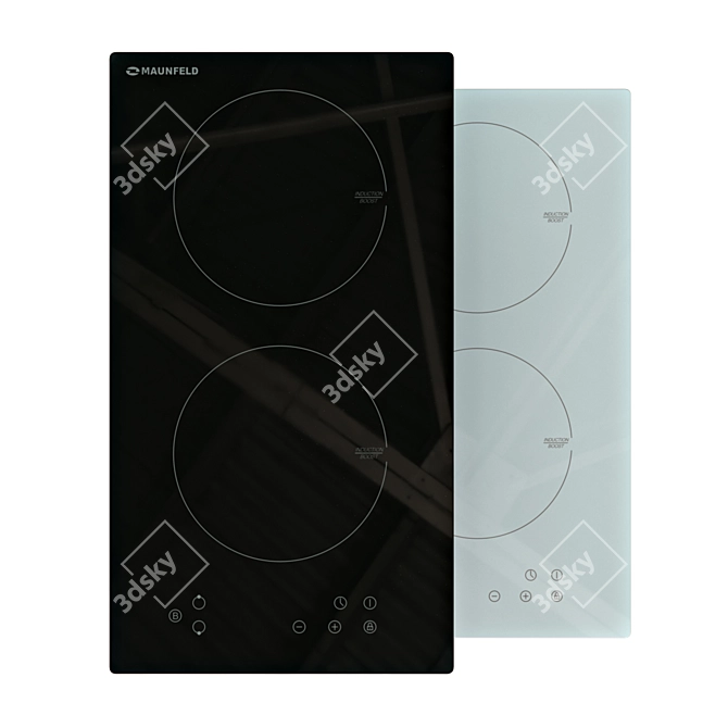 Maunfeld Induction Hobs Collection 3D model image 3