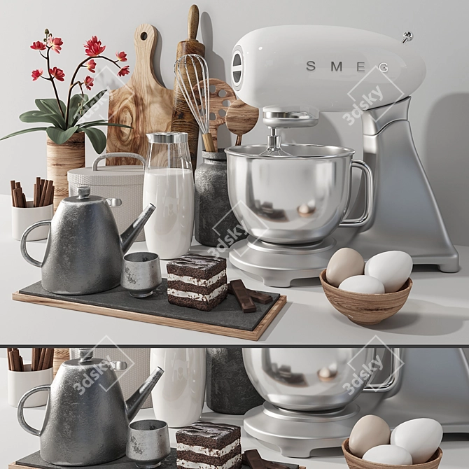 High-Quality Kitchen Accessories for Stunning Renders 3D model image 1