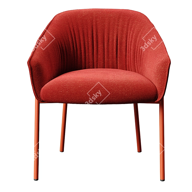 Elegant Paloma Chair: Designed for Comfort and Style 3D model image 20