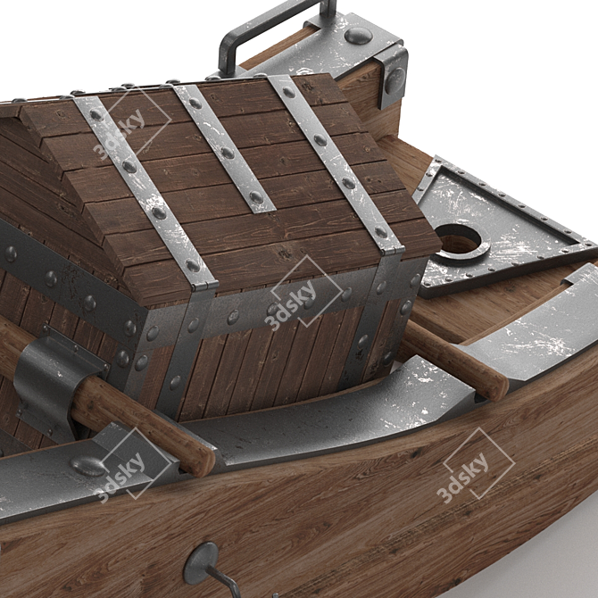 Ancient Warfare: 12-Pound Field Cannon 3D model image 8