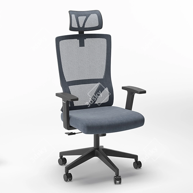 Executive Local Chair 3D model image 1