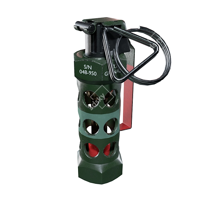 Explosive Efficiency: Flashbang FX 3D model image 1