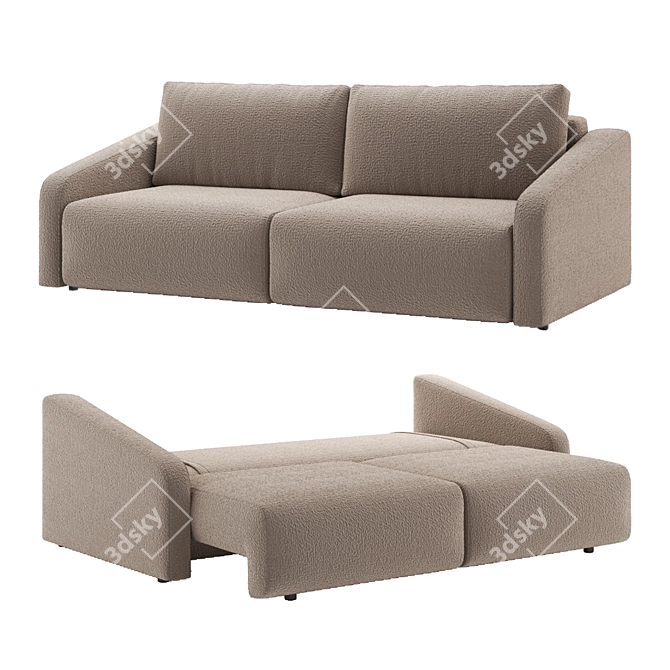 Convertible Sofa Minku 3D model image 1