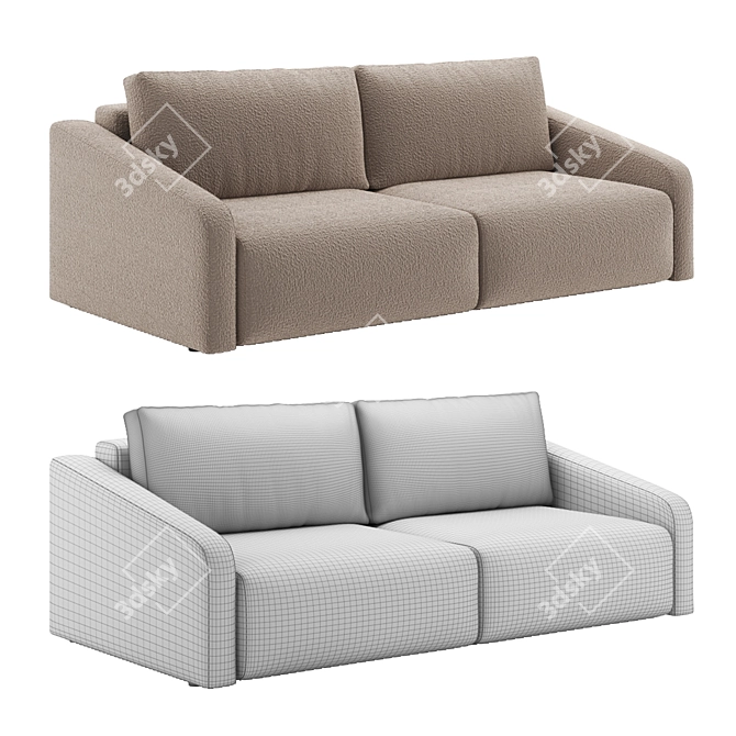 Convertible Sofa Minku 3D model image 2