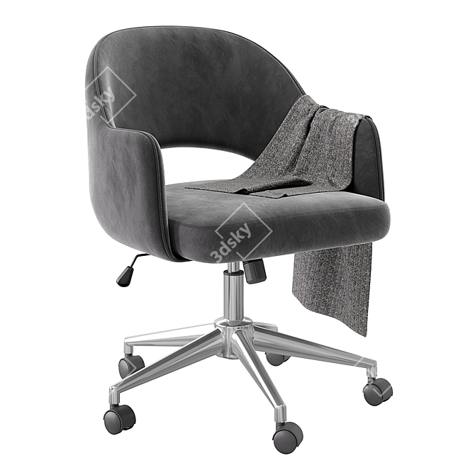 Clark Armchair: Ultimate Comfort & Style 3D model image 1