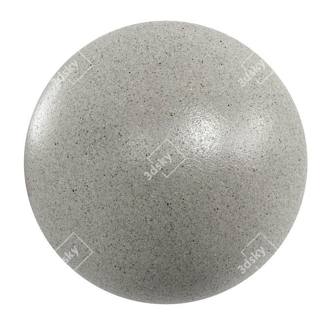 Venetian Terrazzo: PBR Seamless Marble 3D model image 1