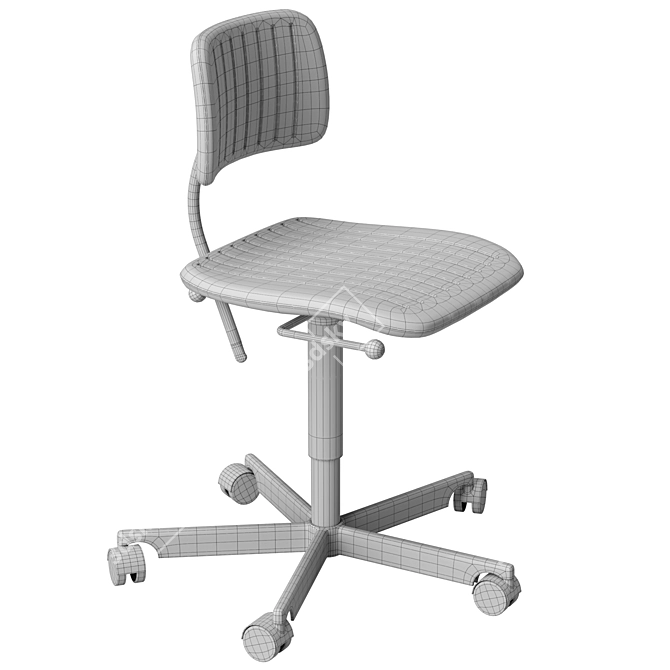 Engelbrechts Kevi Ergonomic Swivel Chair 3D model image 6